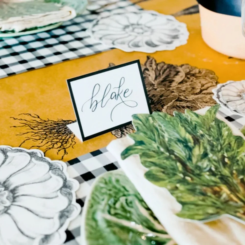 Hester & Cook PLACE CARDS PACKAGE INCLUDES 12 TENTED CARDS